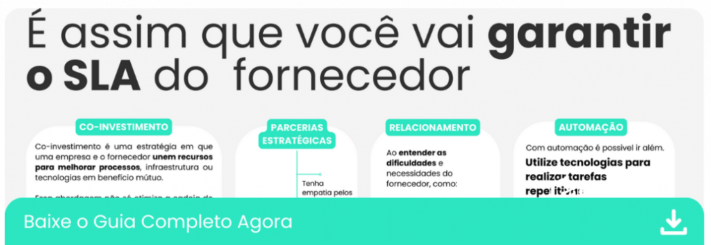 guia SLA para Gestão de Fornecedores